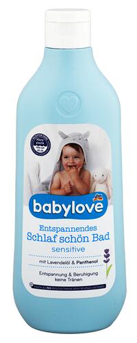 Babylove Entspannendes Schlaf schön Bad sensitive