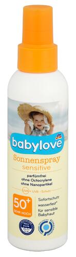 Babylove Sonnenspray Sensitive 50+