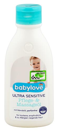 Babylove Ultra Sensitive Pflege- & Massageöl