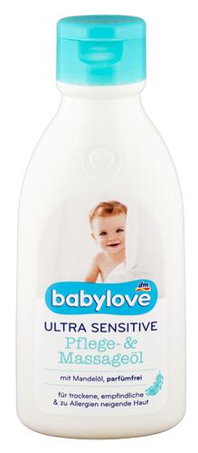 Babylove Ultra Sensitive Pflege- & Massageöl