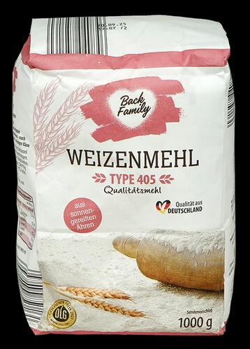 Back Family Weizenmehl Type 405