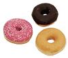 Backwerk Pinkie Donut, Schoggi-Donut, Weißer Donut, lose