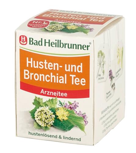 Bad Heilbrunner Husten- und Bronchial Tee, Beutel