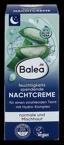 Balea feuchtigkeitsspendende Nachtcreme