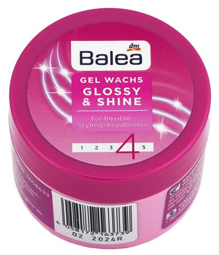 Balea Gel Wachs Glossy & Shine, 4
