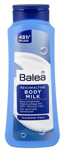 Balea Reichhaltige Body Milk, trockene Haut
