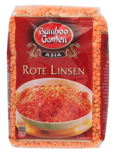 Bamboo Garden Asia Rote Linsen