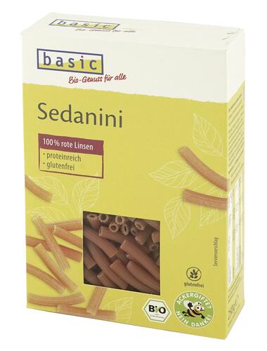 Basic Sedanini 100% rote Linsen