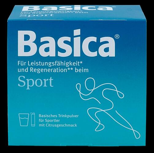 Basica Sport basisches Trinkpulver, Zitrusgeschmack, 50 Sticks