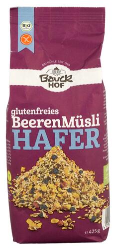 Bauckhof Glutenfreies Beerenmüsli Hafer