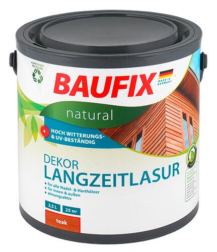 Baufix Natural Dekor Langzeitlasur, teak