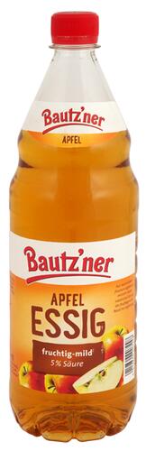 Bautz'ner Apfel Essig fruchtig-mild, klar Bautz'ner Apfel Essig fruchtig-mild, klar