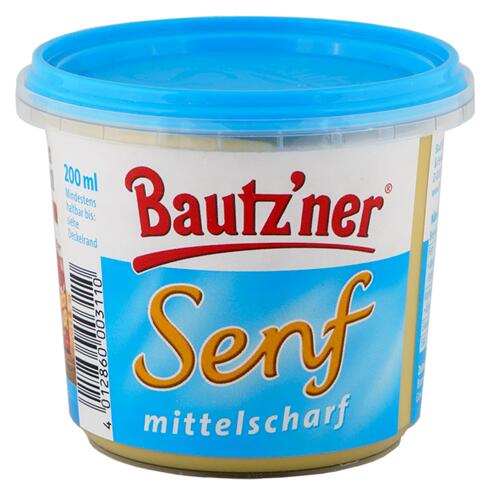 Bautz'ner Senf mittelscharf