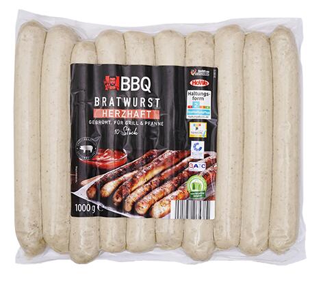 BBQ Bratwurst Herzhaft 10 Stück