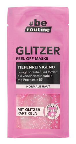 Be Routine Glitzer Peel-Off-Maske