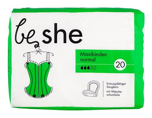 Be She Maxibinden, normal Be She Maxibinden, normal