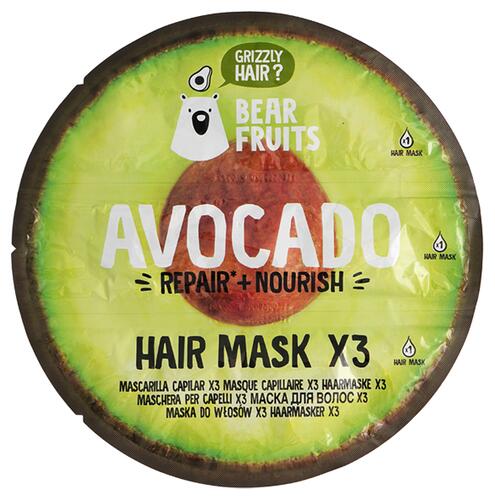 Bear Fruits Avocado Hair Mask x3
