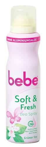 Bebe Soft & Fresh Deo Spray Grüner Tee