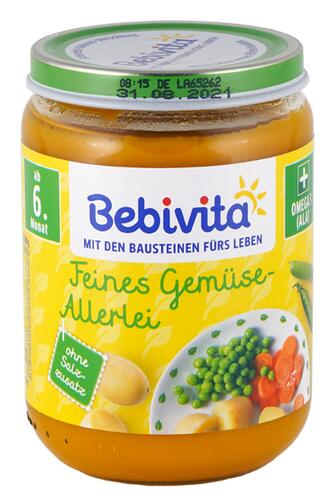 Bebivita Feines Gemüse-Allerlei