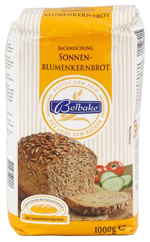 Belbake Sonnenblumenkernbrot Backmischung