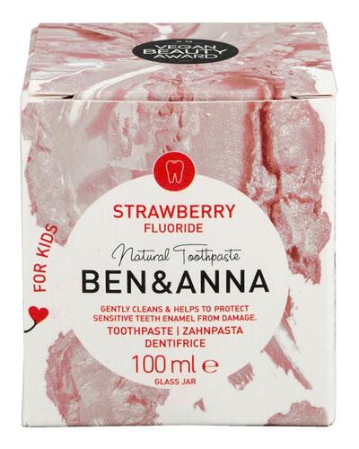 Ben & Anna Zahnpasta Strawberry Fluoride For Kids