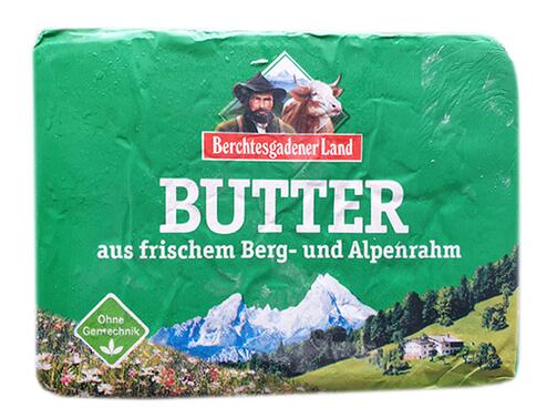 Berchtesgadener Land Butter, mildgesäuert