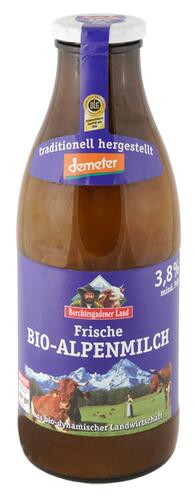 Berchtesgadener Land Frische Bio-Alpenmilch