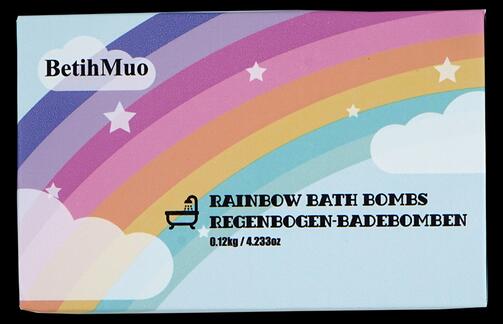 Betih Muo Regenbogen-Badebomben, ID 60109955574
