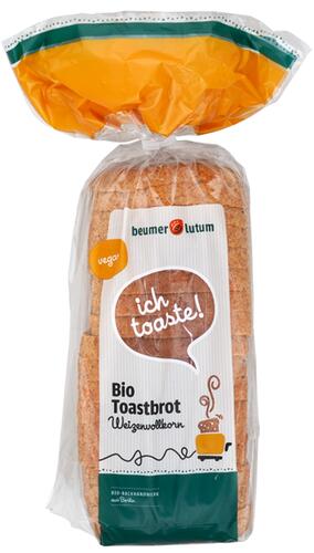 Beumer & Lutum Bio Toastbrot Weizenvollkorn