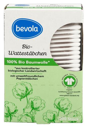 Bevola Bio-Wattestäbchen Bevola Bio-Wattestäbchen