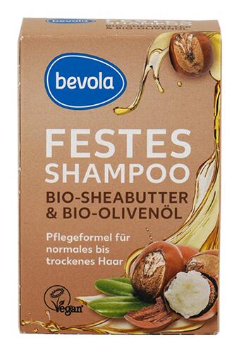 Bevola Festes Shampoo Bio-Sheabutter & Bio-Olivenöl