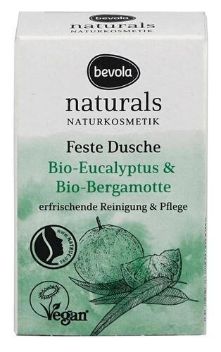 Bevola Naturals Feste Dusche Bio-Eucalyptus & Bio-Bergamotte