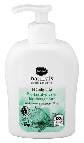 Bevola Naturals Flüssigseife Bio-Eucalyptus & Bio-Bergamotte