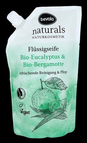 Bevola Naturals Flüssigseife Bio-Eucalyptus & Bio-Bergamotte