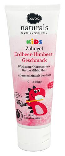 Bevola Naturals Kids Zahngel, Erdbeer-Himbeer-Geschmack