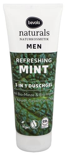 Bevola Naturals Men Refreshing Mint 3 in 1 Duschgel