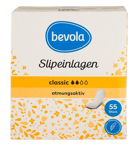 Bevola Slipeinlagen, classic, atmungsaktiv Bevola Slipeinlagen, classic, atmungsaktiv