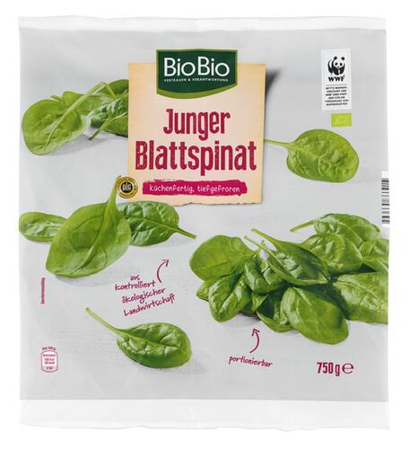 Bio Bio Junger Blattspinat