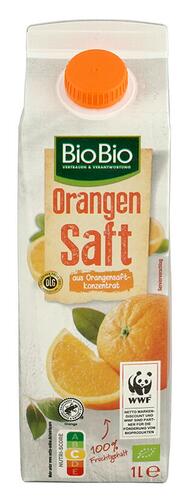 Bio Bio Orangensaft aus Orangenkonzentrat