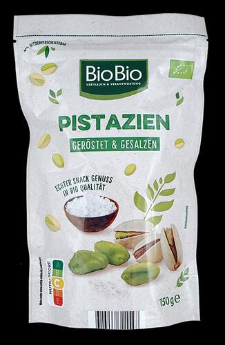 Bio Bio Pistazien geröstet & gesalzen
