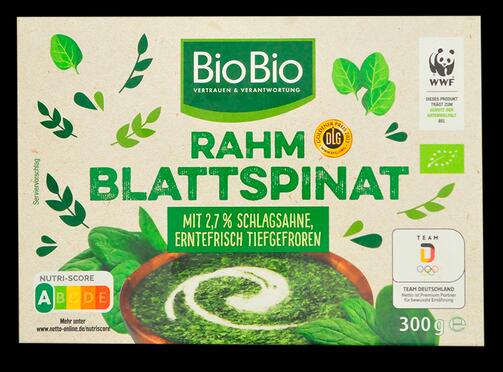 Bio Bio Rahmblattspinat
