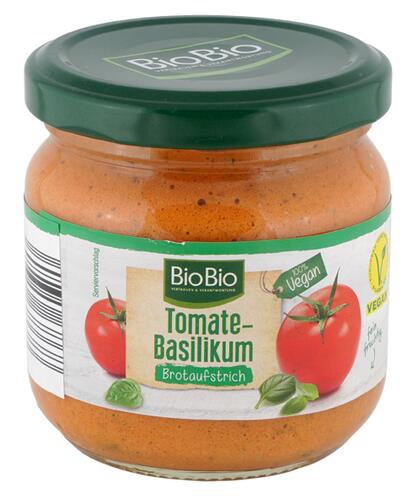 Bio Bio Tomate-Basilikum Brotaufstrich