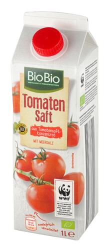 Bio Bio Tomatensaft mit Meersalz