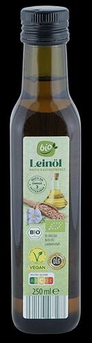 Bio-Leinöl Nativ, Kaltgepresst