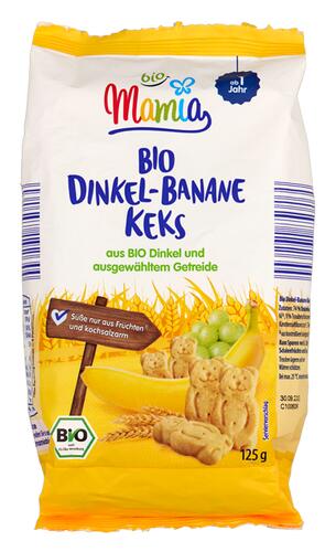 Bio Mamia Bio Dinkel-Banane Keks
