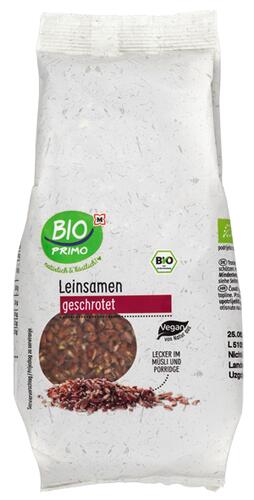 Bio Primo Leinsamen geschrotet