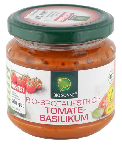 Bio Sonne Bio-Brotaufstrich Tomate-Basilikum