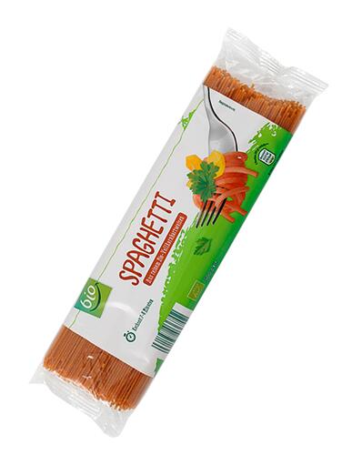 Bio Spaghetti aus reinem Bio-Vollkornhartweizen
