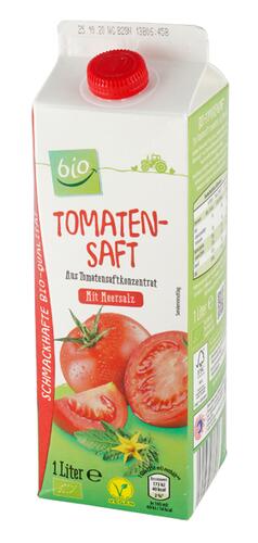 Bio Tomatensaft mit Meersalz