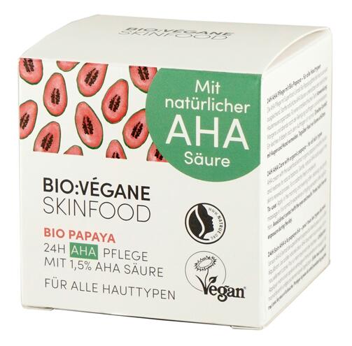 Bio Végane Skinfood Bio Papaya 24H AHA Pflege Bio Végane Skinfood Bio Papaya 24H AHA Pflege
